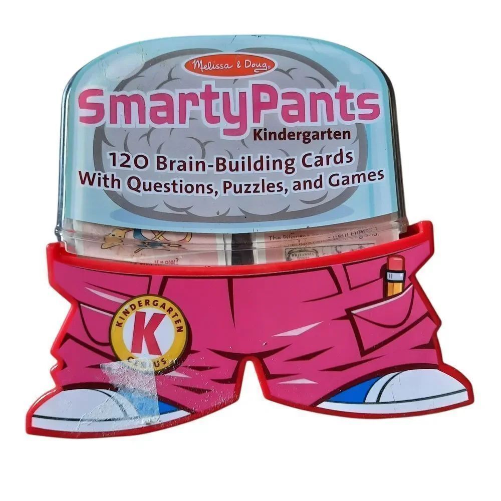 Melissa & Doug Smarty Pants Kindergarten Cards - Pink and Blue